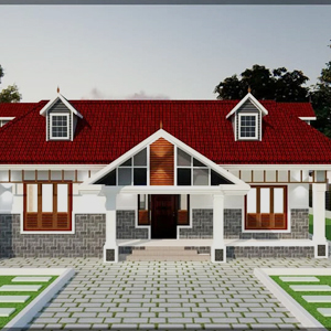 Tulu Nadu Style Traditional Model House